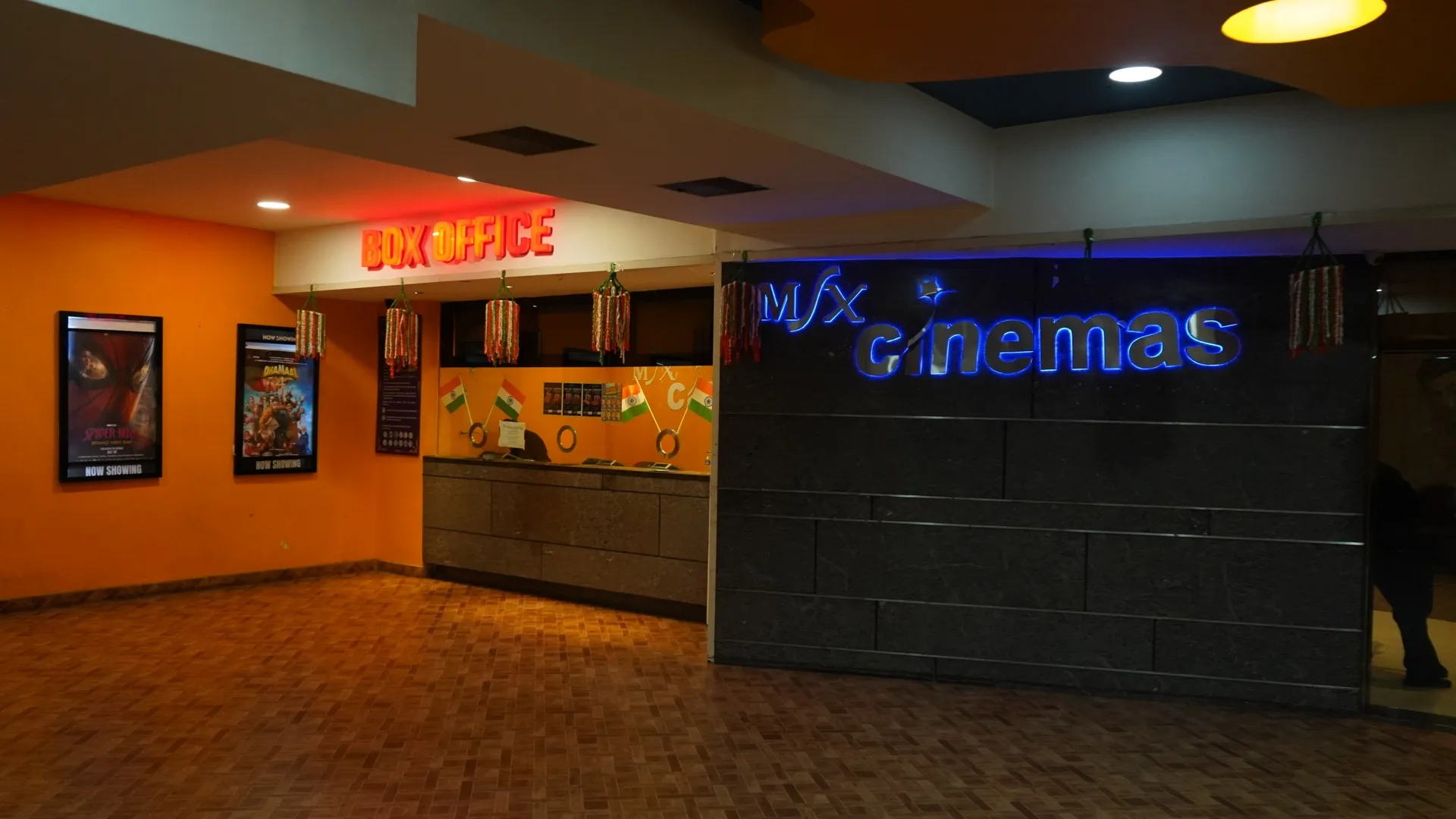 MSX Cinemas box office at MSX Mall, Greater Noida