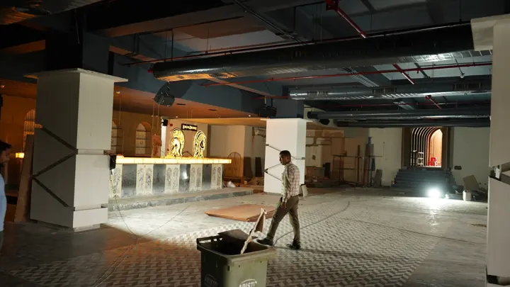 Ground-floor unit ready for fit-out at MSX Mall, Greater Noida