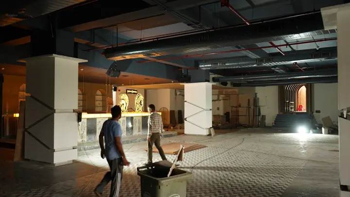 Ground-floor unit ready for fit-out at MSX Mall, Greater Noida