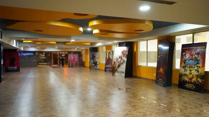 MSX Cinemas lobby and foyer at MSX Mall, Greater Noida