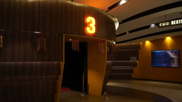 MSX Cinemas lobby and foyer at MSX Mall, Greater Noida