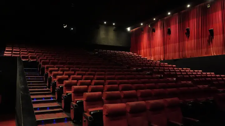 MSX Cinemas auditorium with recliner seating at MSX Mall, Greater Noida