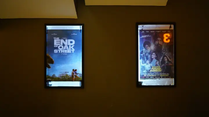 MSX Cinemas auditorium with recliner seating at MSX Mall, Greater Noida