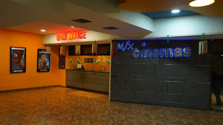 MSX Cinemas box office at MSX Mall, Greater Noida