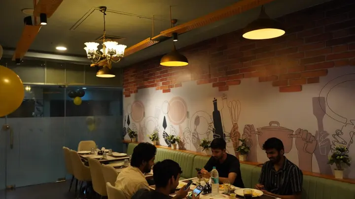 The Royal Kitchen restaurant interior at MSX Mall, Greater Noida